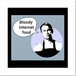 Friday Night Dinner Pop Art 'Bloody Internet Food' Posters and Art